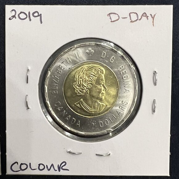 Set of 4 D-Day 75th Anniversary 2019 Commemorative Toonies! - Picture 8 of 16